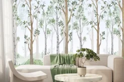 Fototapeta: Drzewa w bajkowym lesie