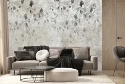 Fototapeta: Drzewo oliwne na teksturowanym szarym tle