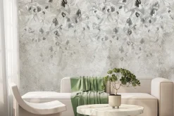 Fototapeta: Drzewo oliwne na teksturowanym szarym tle