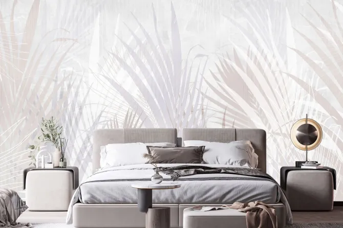 Fototapeta: Duże tropikalne liście