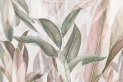 Fototapeta: Długie liście w pastelowych kolorach