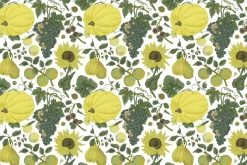 Fototapeta: Dynie wśród winogron i słoneczników