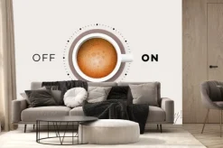 Fototapeta: Dzień dobry. koncepcyjna ilustracja motywacji. wektor filiżankę