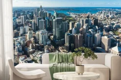 Fototapeta: Dzielnicy biznesowej sydney central z powietrza