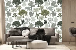 Fototapeta: Dzikie drzewa w tropikalnej dżungli