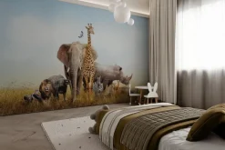 Fototapeta: Dzikie zwierzęta na safari