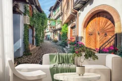 Fototapeta: Eguisheim village in alsace province, france