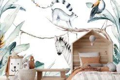 Fototapeta: Egzotyczne zwierzęta i rośliny dżungli