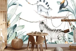 Fototapeta: Egzotyczne zwierzęta i rośliny dżungli