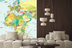 Fototapeta: Europa afryka podziały polityczne