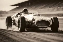 Fototapeta: Formuła 1 podczas wyścigu na torze