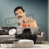 Fototapeta: Freddie merkury na koncercie