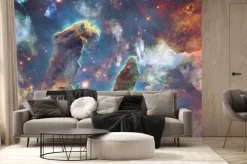 Fototapeta: Galaktyka i mgławica nasa