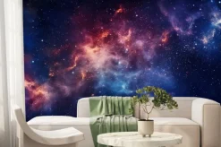 Fototapeta: Galaktyka w przestrzeni z gwiazdami