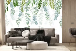 Fototapeta: Gałęzie roślin zwisające z góry