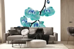 Fototapeta: Gałązka z niebieskim storczykiem