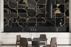 Fototapeta: Geometryczna mozaika w stylu art deco