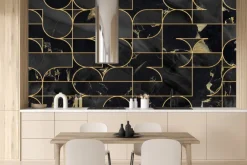 Fototapeta: Geometryczna mozaika w stylu art deco