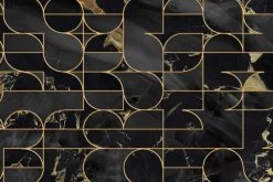 Fototapeta: Geometryczna mozaika w stylu art deco