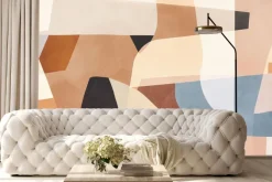 Fototapeta: Geometryczna tekstura z kształtami