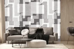 Fototapeta: Geometryczna tekstura w stylu skandynawskim