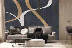 Fototapeta: Geometryczne kształty linie