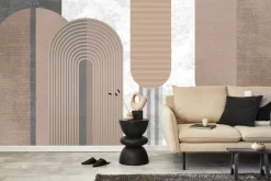 Fototapeta: Geometryczne kształty łuki