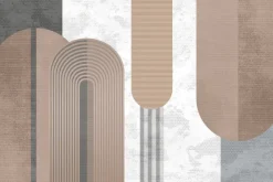 Fototapeta: Geometryczne kształty łuki