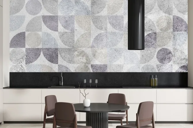 Fototapeta: Geometryczne szare kształty