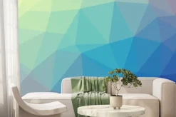 Fototapeta: Geometryczne tło z cieniowaniem