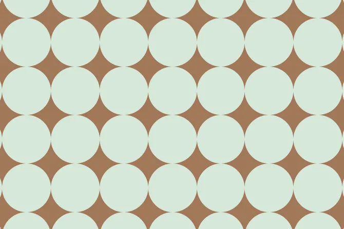 Fototapeta: Geometryczny wzór w kształcie kół