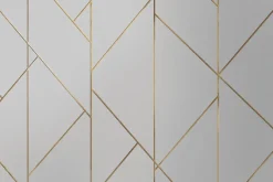 Fototapeta: Geometryczny wzór ze złotymi liniami