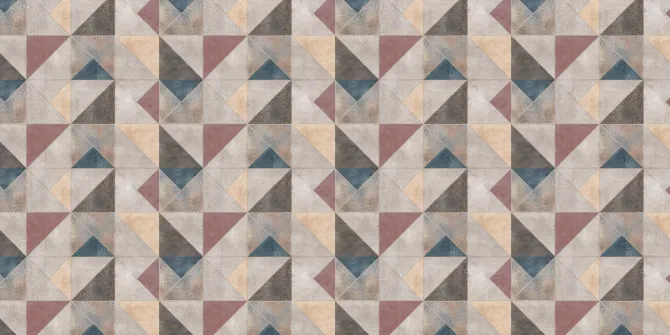 Fototapeta: Geometryczny wzór w motywie trójkątów