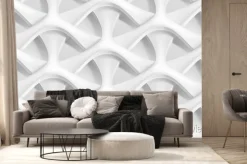 Fototapeta: Geometryczny wzór 3d plecionki