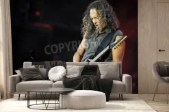 Fototapeta: Gitarzysta zespołu metallica kirk hammett
