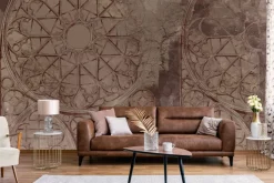 Fototapeta: Gotycki witraż w stylu vintage