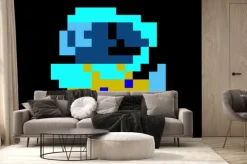 Fototapeta: Grafika z mario na białym tle