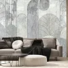 Fototapeta: Grunge concrete wall with ornaments and prints. digital tiles