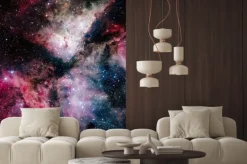Fototapeta: Gwiazdy mgławica w przestrzeni kosmicznej. elementy tego zdjęcia