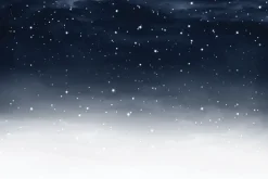 Fototapeta: Gwiazdy na akwarelowym nocnym niebie