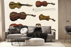 Fototapeta: Historyczne skrzypce i wiolonczele