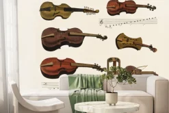 Fototapeta: Historyczne skrzypce i wiolonczele