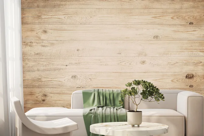 Fototapeta: Ilustracja brązowych drewnianych paneli