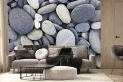 Fototapeta: Imitacja gładkich kamieni wzór