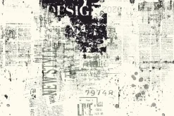 Fototapeta: Imitacja starej brudnej gazety