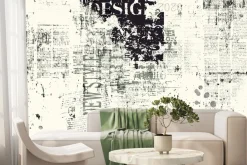 Fototapeta: Imitacja starej brudnej gazety