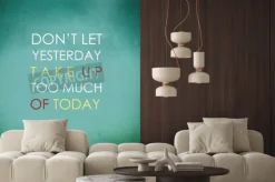 Fototapeta: Inspiracja motywacja cytat na vintage tle papieru.