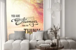 Fototapeta: Inspirująca typograficzne cytat