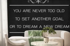 Fototapeta: Inspirujące życie cytat na tablicy