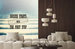 Fototapeta: Inspirujący cytat motywacyjny i tła